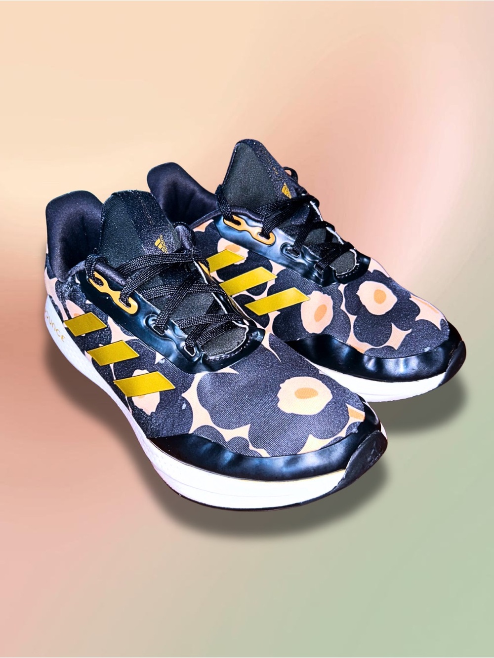 Adidas EQ21 Run Marimekko J Youth Girls Shoes Size 3.5